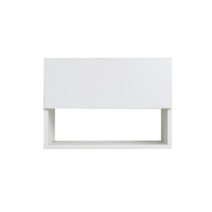 MESA DE LUZ RICCHEZZE FLOTANTE 1C BIANCA BLANCO