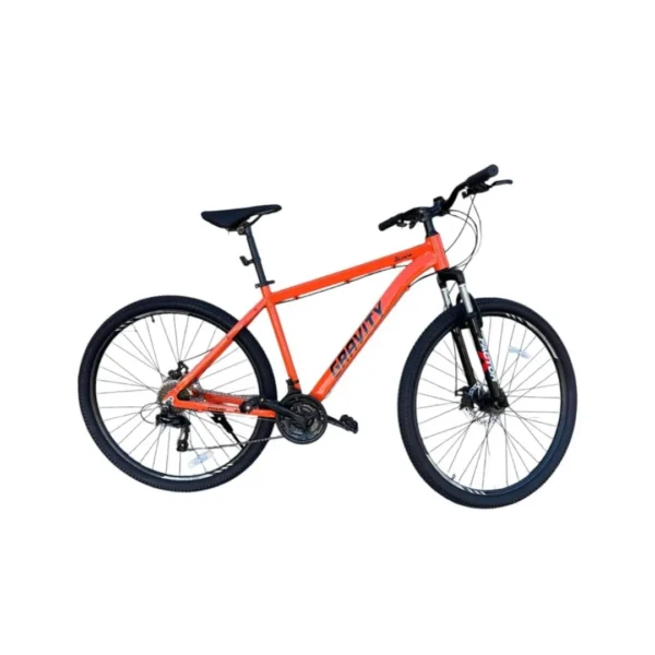 BICICLETA NEXINA MTV GRAVITY BLOCK TALLE M/L NARANJA Y NEGRO - Imagen 2