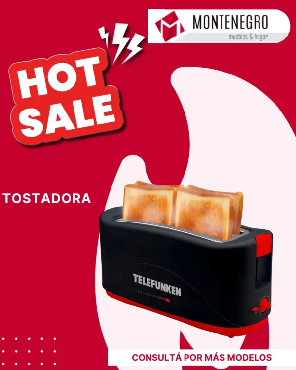TOSTADORA TELEFUNKEN EASYTOAST 4500