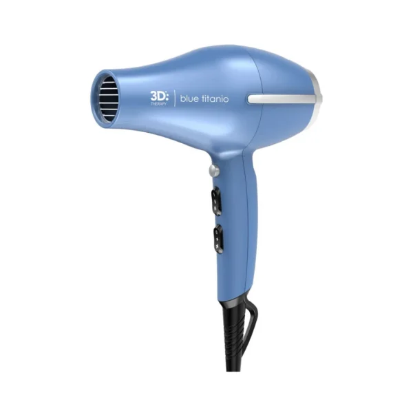 SECADOR DE PELO TEMPO COMPAC 3D GAMA BLUE TITANIO