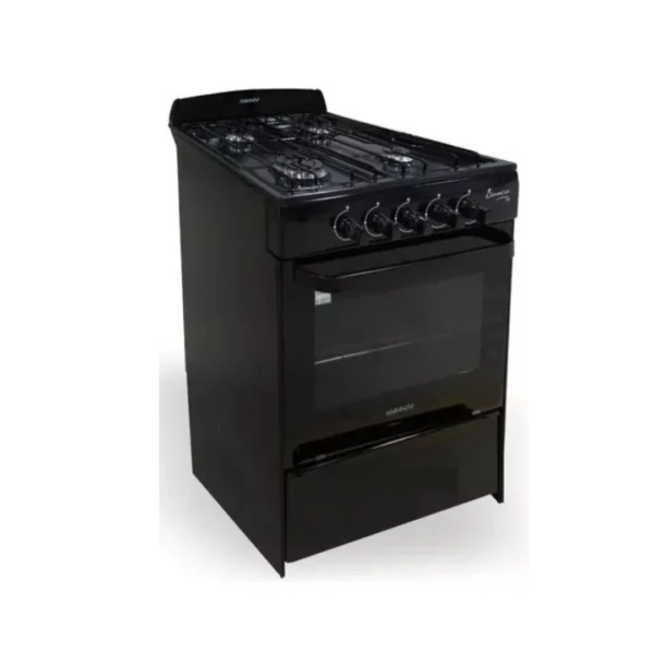 COCINA LLANOS 4H NEGRA 35955