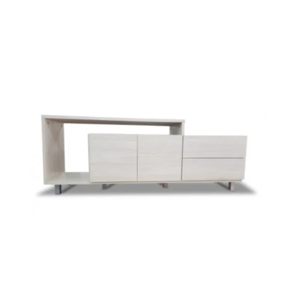 MESA TV PLATINUM 180 GRIS ANDINO 2605