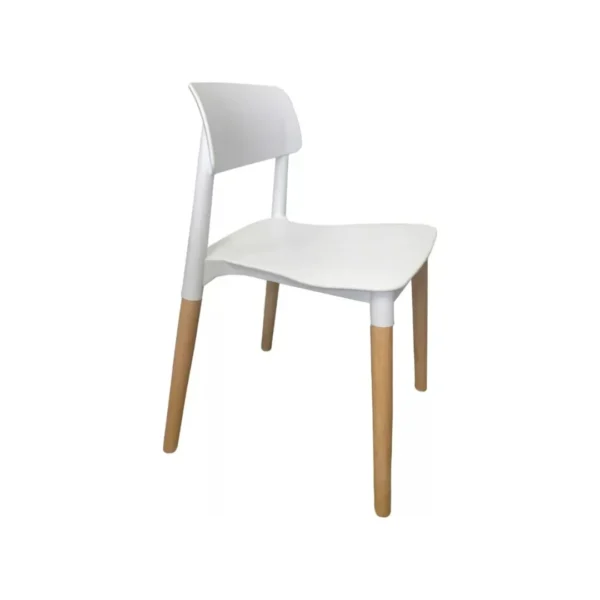 SILLA MILAN BLANCA X 4 UNIDADES WEB - Imagen 2