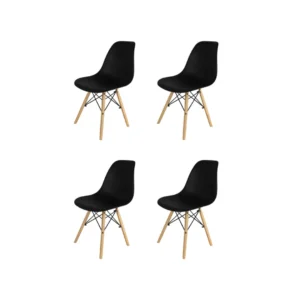 SILLA EAMES NEGRA X 4 WEB
