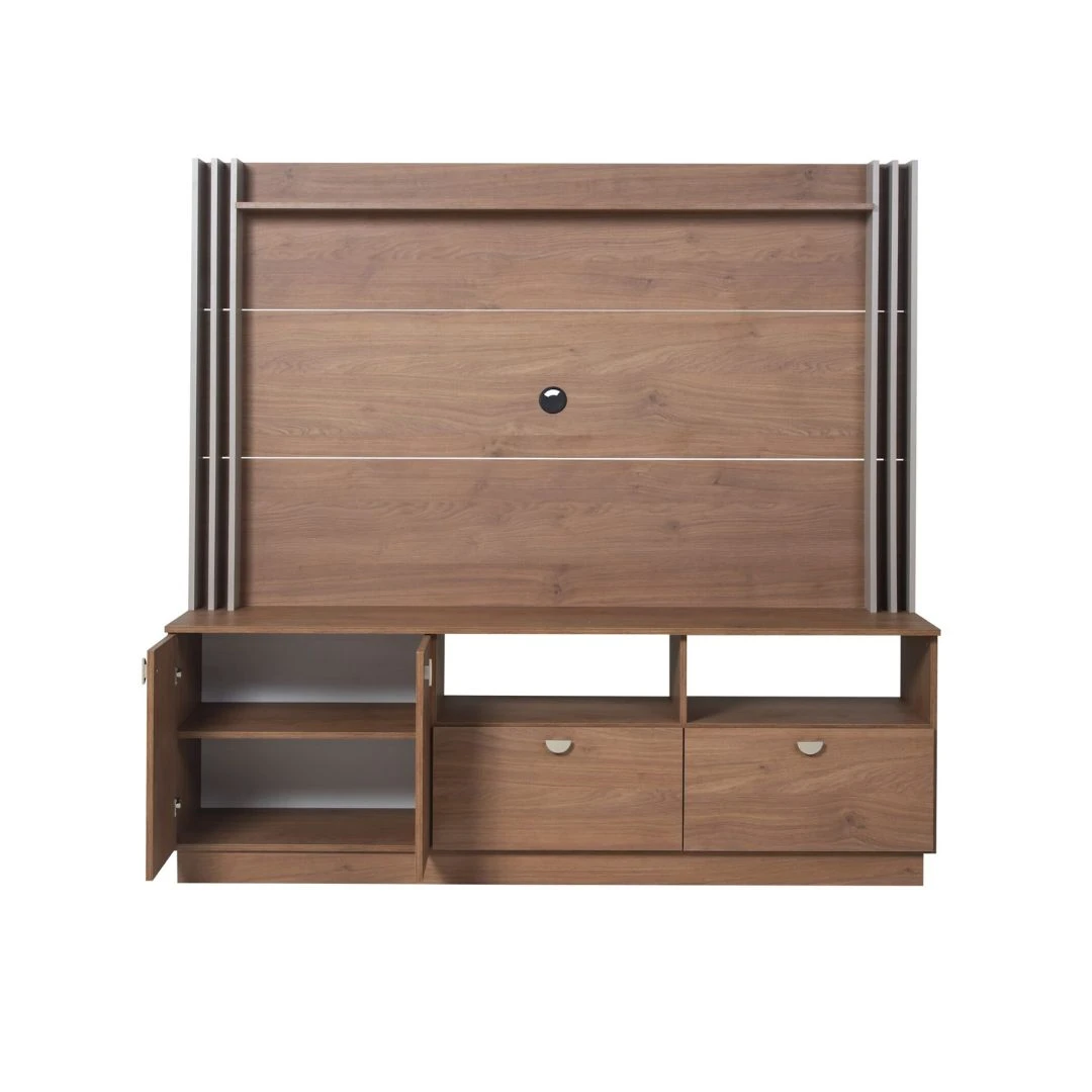 MODULAR TV. RICCHEZZE 180 MESINA TRES ESTRELLAS NATURAL NEGRO